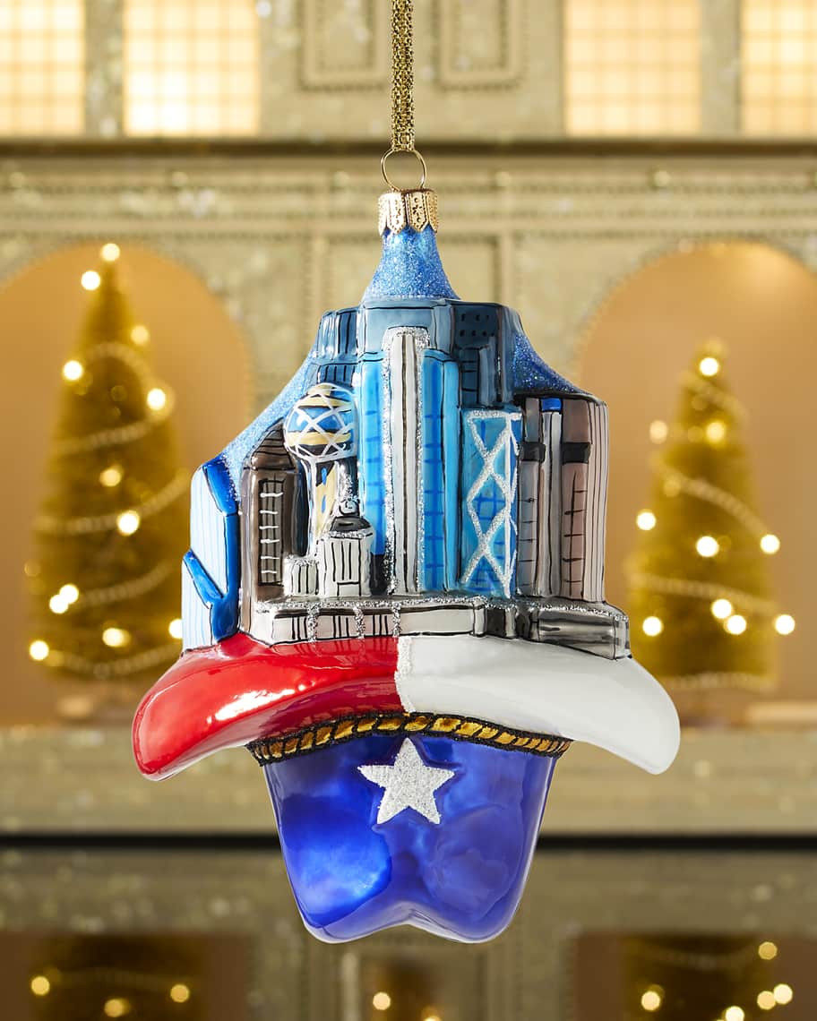 Joy To The World Collectibles NM Dallas Skyline Christmas Ornament | Neiman Marcus