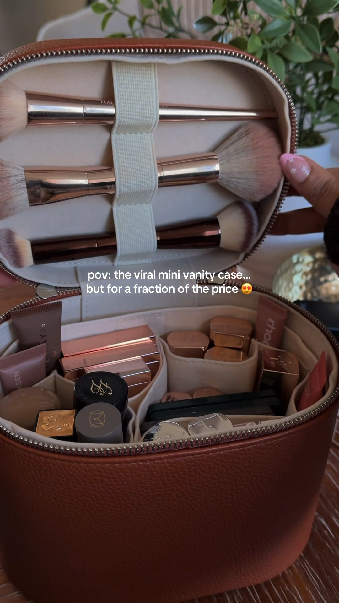 Makeup Vanity Case 🤎 

#LTKFindsUnder100 #LTKTravel #LTKFindsUnder50