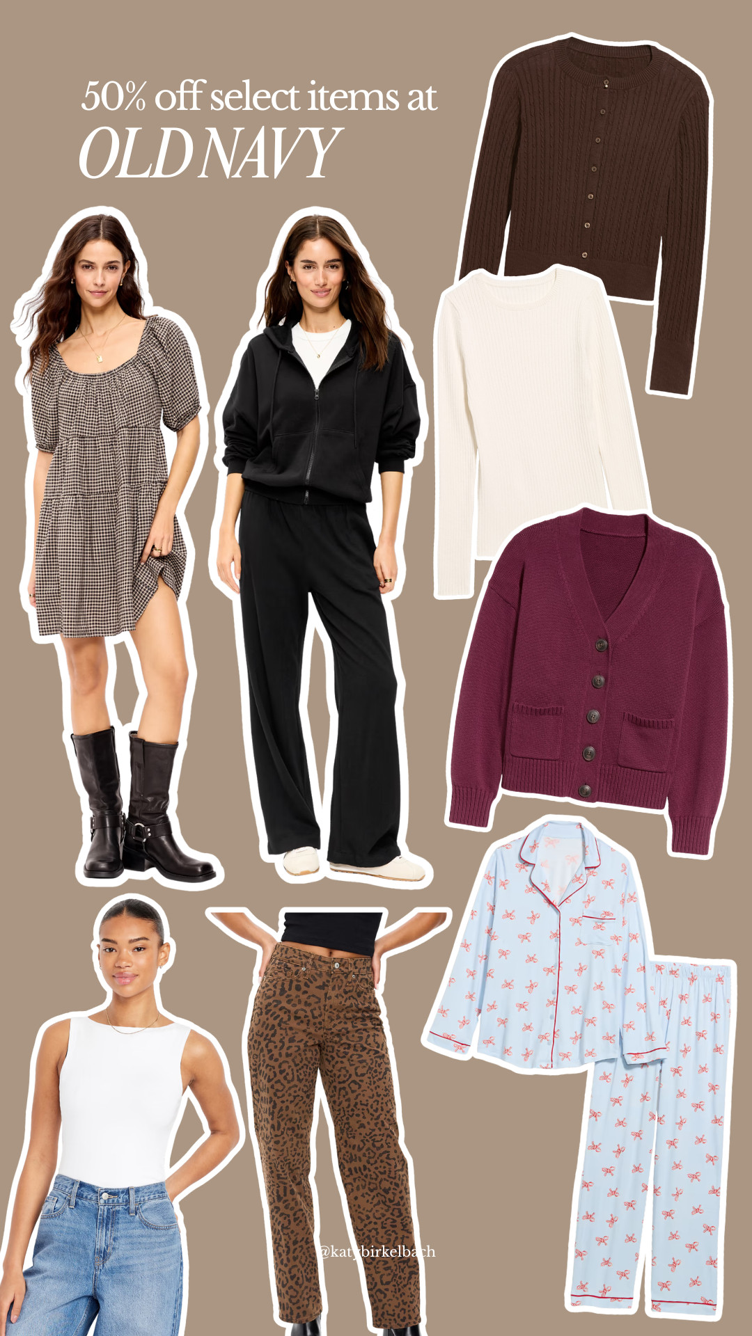 50% off select women's clothing happening now at Old Navy! 

 #LTKSaleAlert