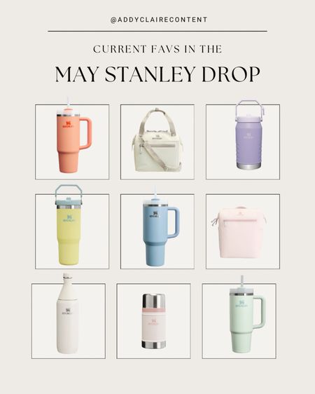 New May Stanley Drop!
Some of my favs from the limited edition color drop!
 
teacher appreciation gift/cute tumbler/ affordable cooler/ new Stanley/ Stanley limited edition

#LTKSeasonal #LTKFindsUnder50 #LTKGiftGuide