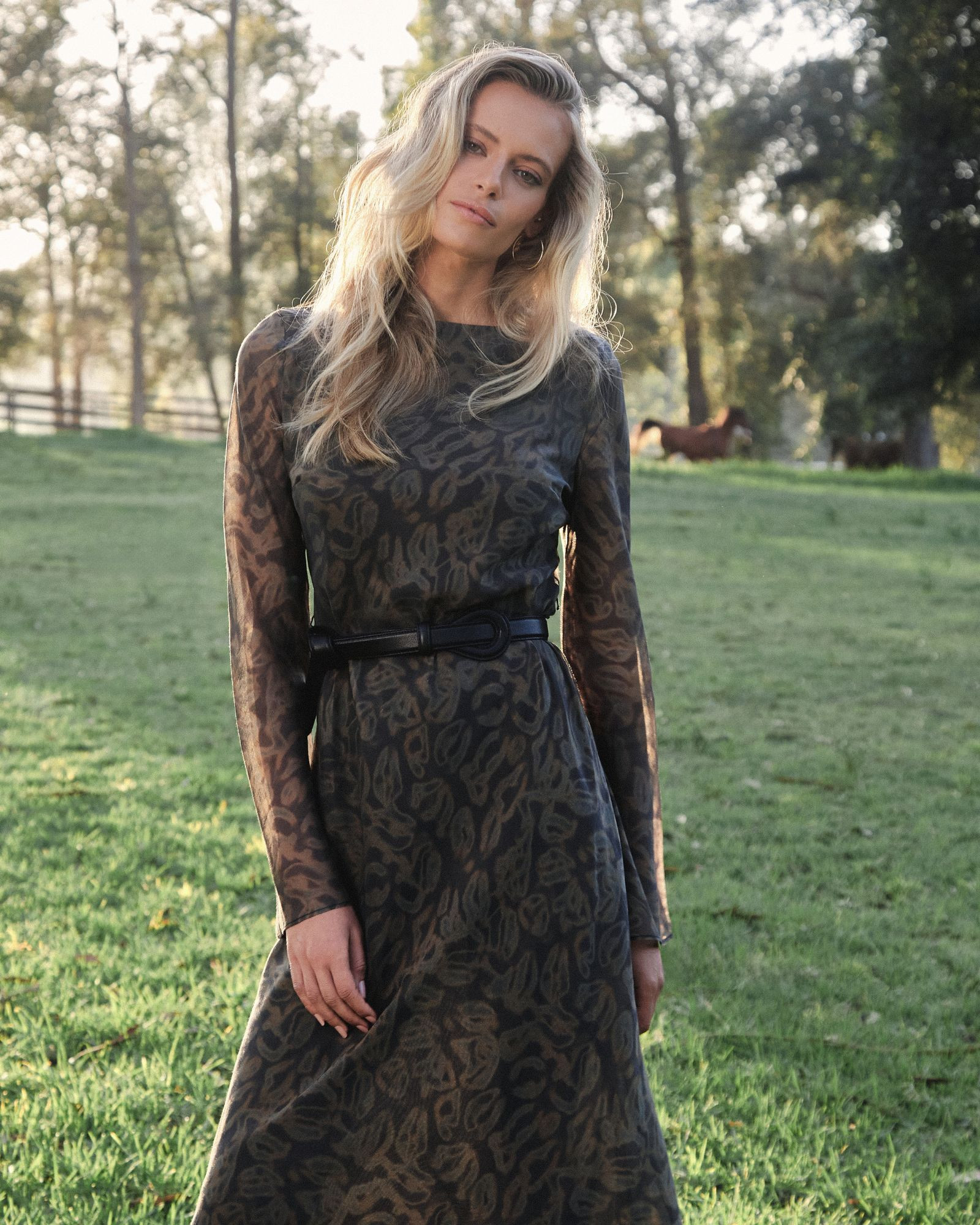 Imogen Bias Tie Waist Dress | FORCAST