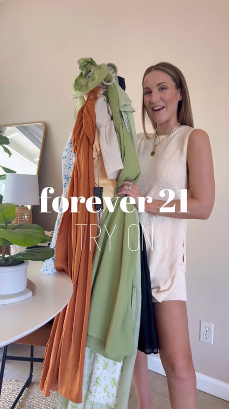 Forever 21 summer try on✨ I love these breezy summer pieces AND the price tags PLUS they are all currently 30% off!

Wearing size small in all!

Forever 21 | summer dresses | summer style | bump friendly | summer try on 


#LTKSaleAlert #LTKFindsUnder50 #LTKVideo