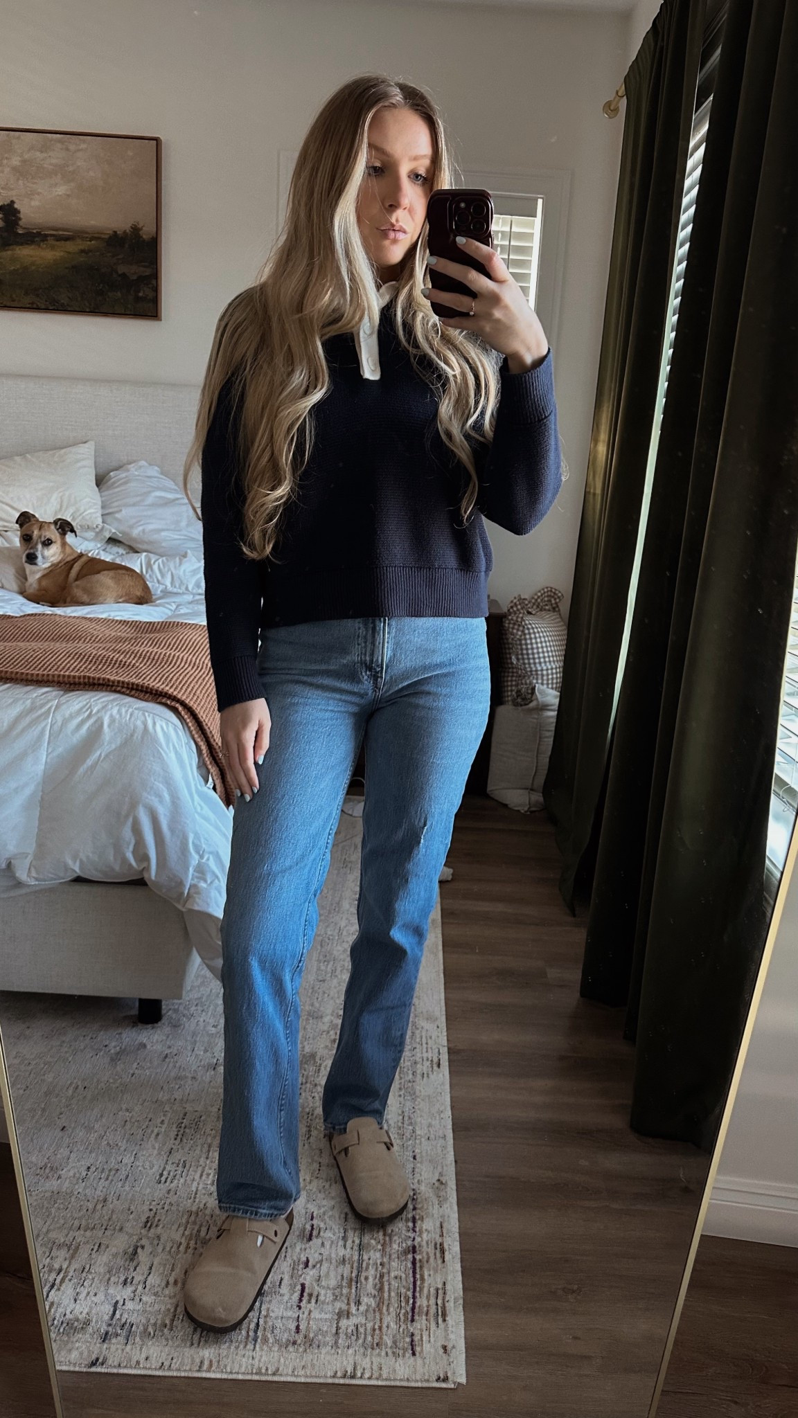 Sweater & jeans all winter long ❄️

#LTKTall #LTKootd #LTKSeasonal