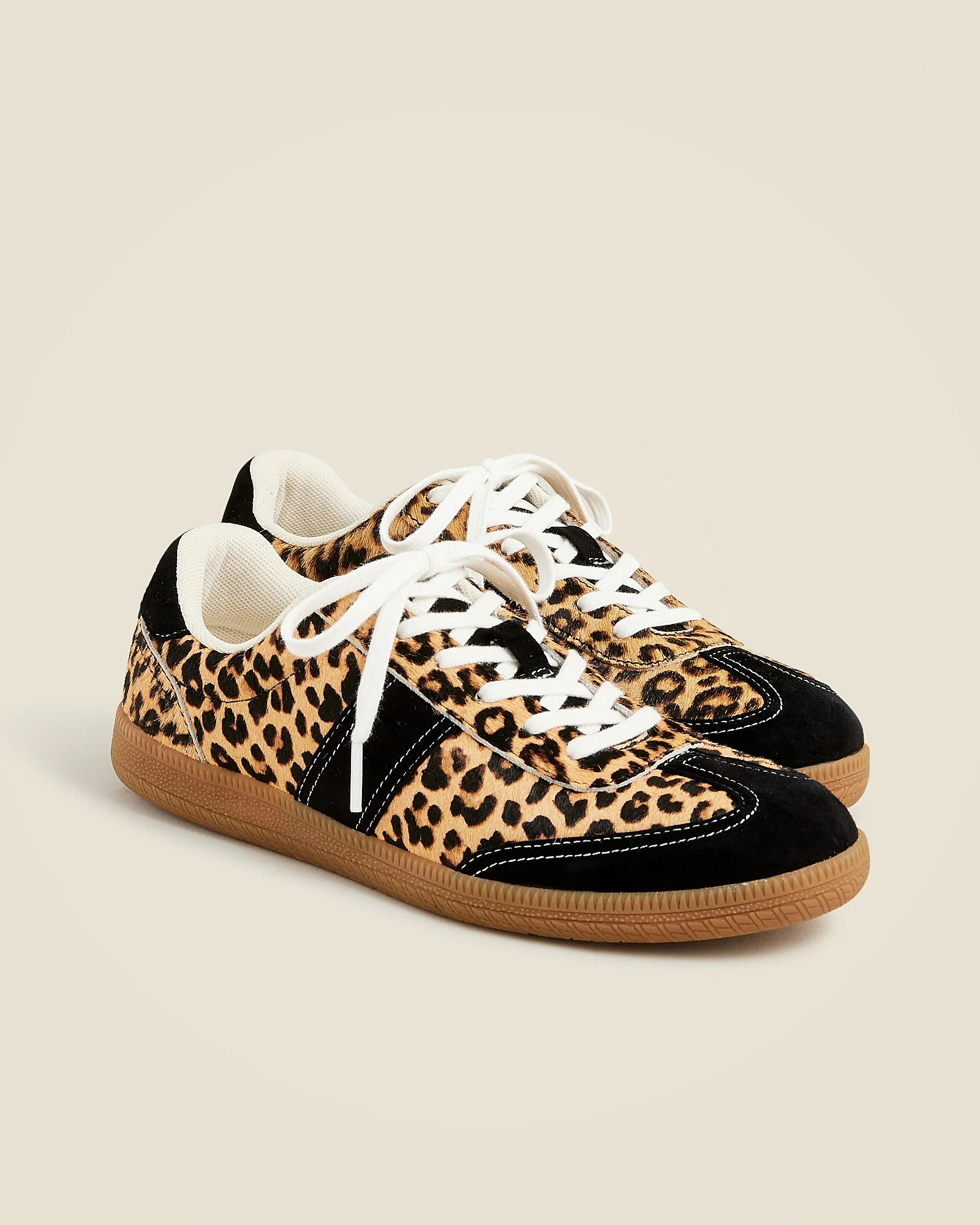 J.Crew field sneakers in calf hair | J. Crew US