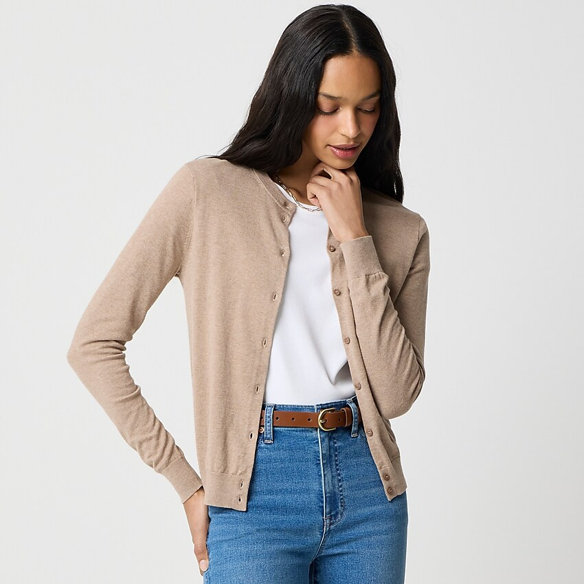 Classic cotton cardigan sweater | J.Crew Factory