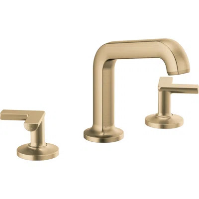 Kintsu® Widespread Lavatory Faucet with Angled Spout | Wayfair North America