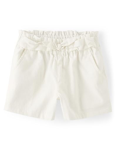 Gymboree Girls and Toddler Tie Front Linen Shorts | Amazon (US)
