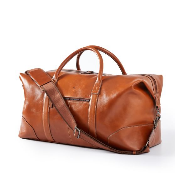 Harvey Leather Overnighter | Mark and Graham | Mark and Graham