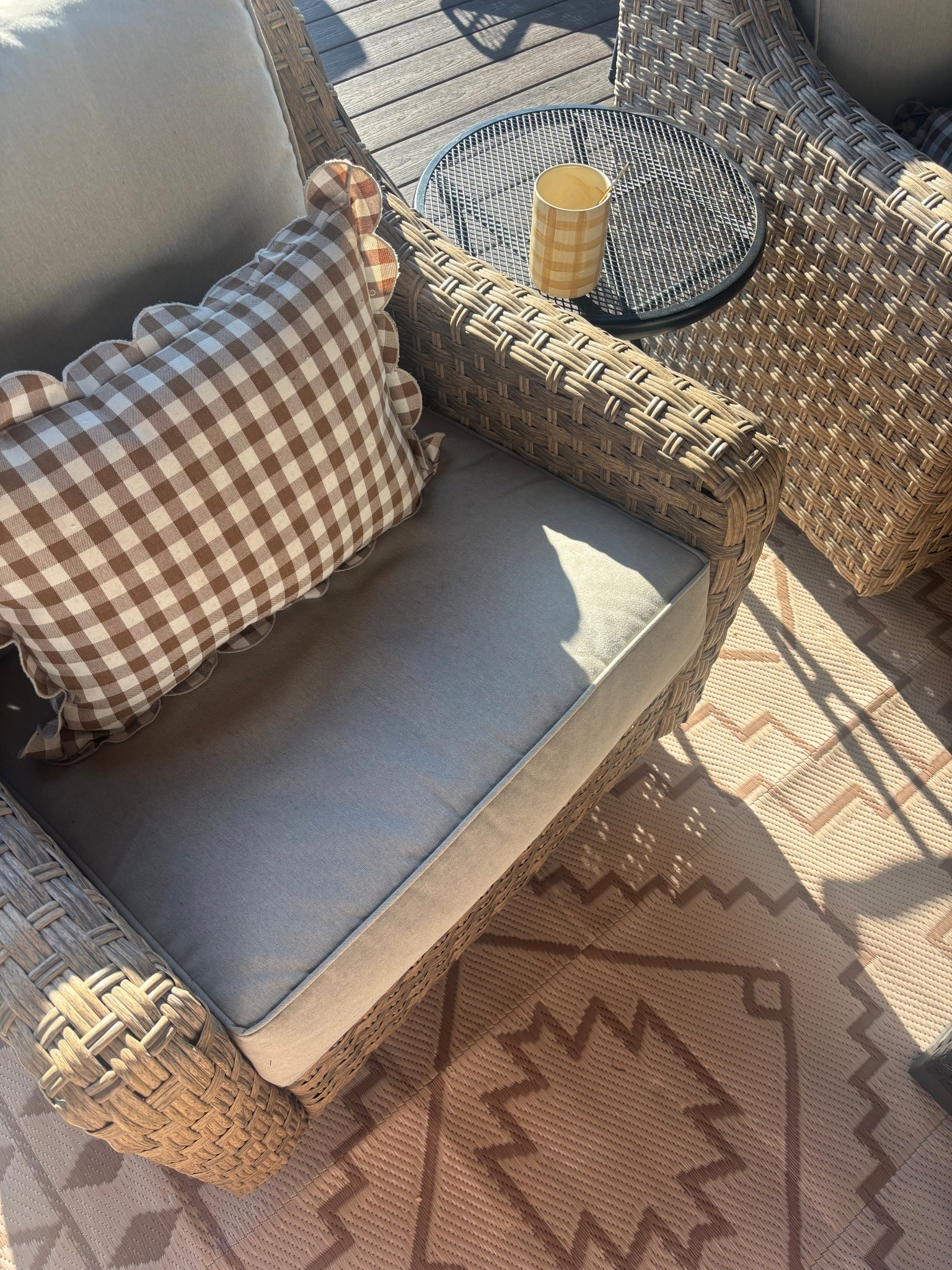 My favorite outdoor spot. These chairs are superior. By far  

#LTKU #LTKHome