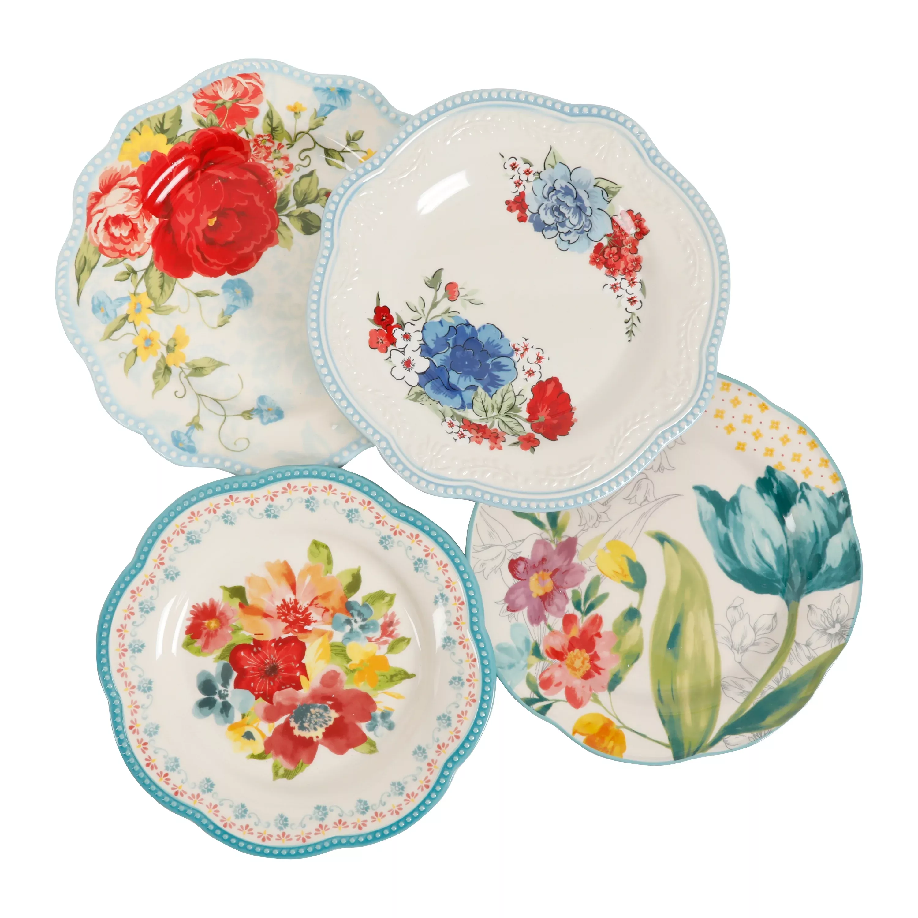 The Pioneer Woman Floral Medley 3.1-Inch Dip Bowls, 8-Pack