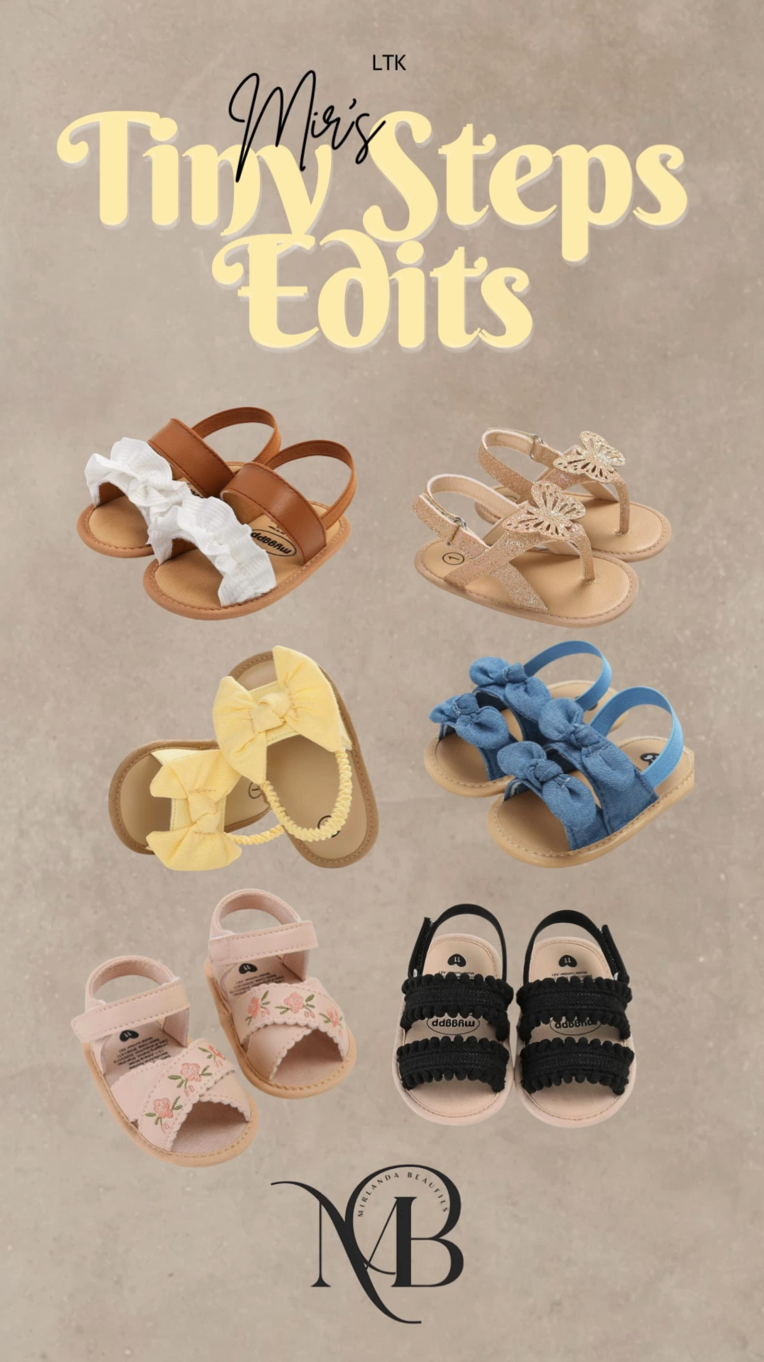 The tiniest sandals for your little ones 🥰🥰

#LTKBaby #LTKSeasonal #LTKKids