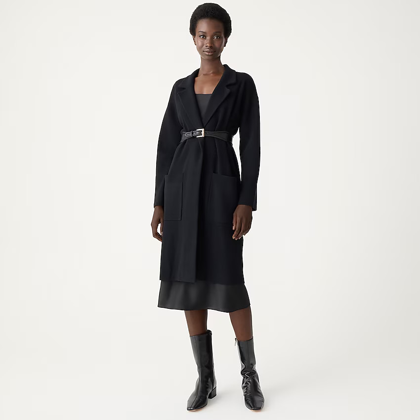 Ella open-front long sweater-blazer | J. Crew US