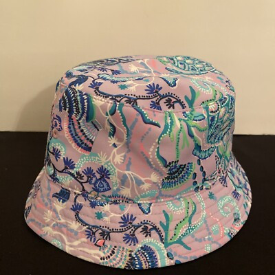 Lilly Pulitzer Women’s Purple Designer Bucket Hat One Size | eBay US