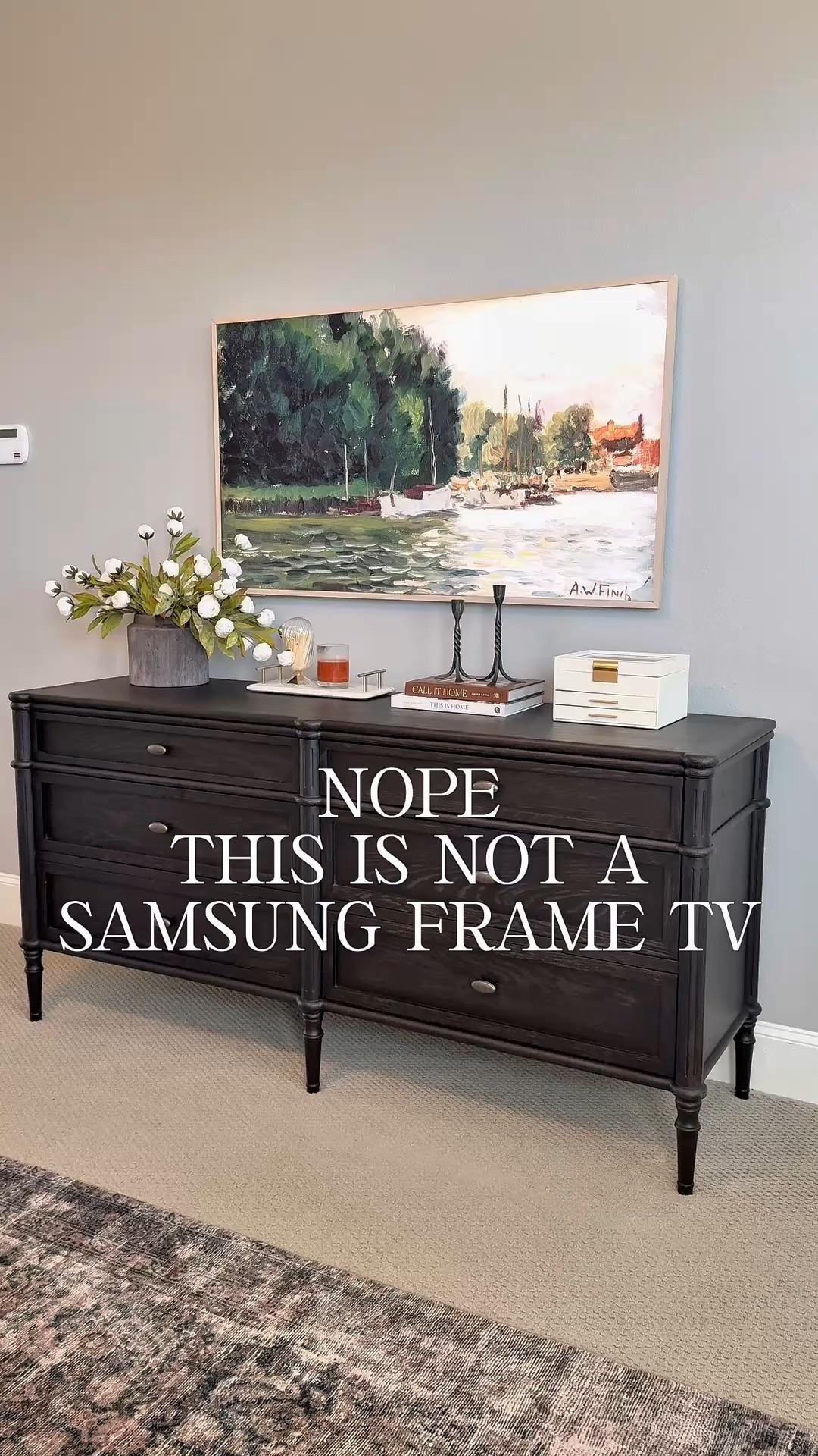 I think it’s better!

Tv that looks like art, frame tv, frame tv alternative, home decor 

#LTKSpringSale 

#LTKWatchNow #LTKHome
