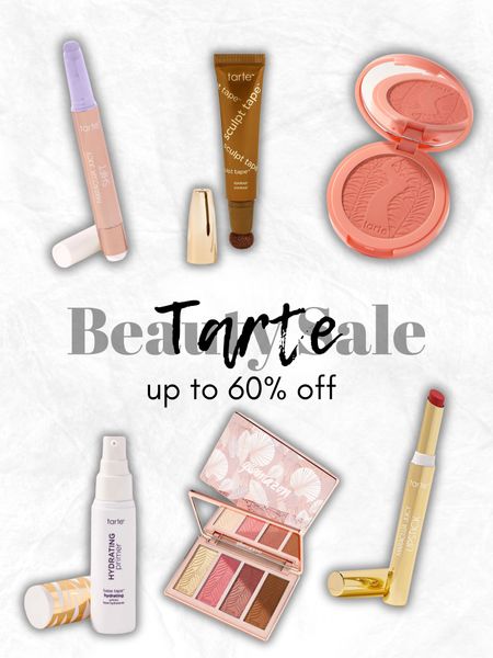 Tarte beauty sale, sculpt tape, bronzer, hightlighter, blush, tarte maracuja, lip balm, primer, palettees

#LTKstyletip #LTKsalealert #LTKbeauty