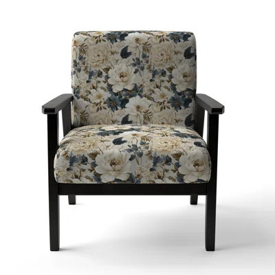 Vintage Flora I - Upholstered Bohemian & Eclectic Accent Arm Chair | Wayfair North America