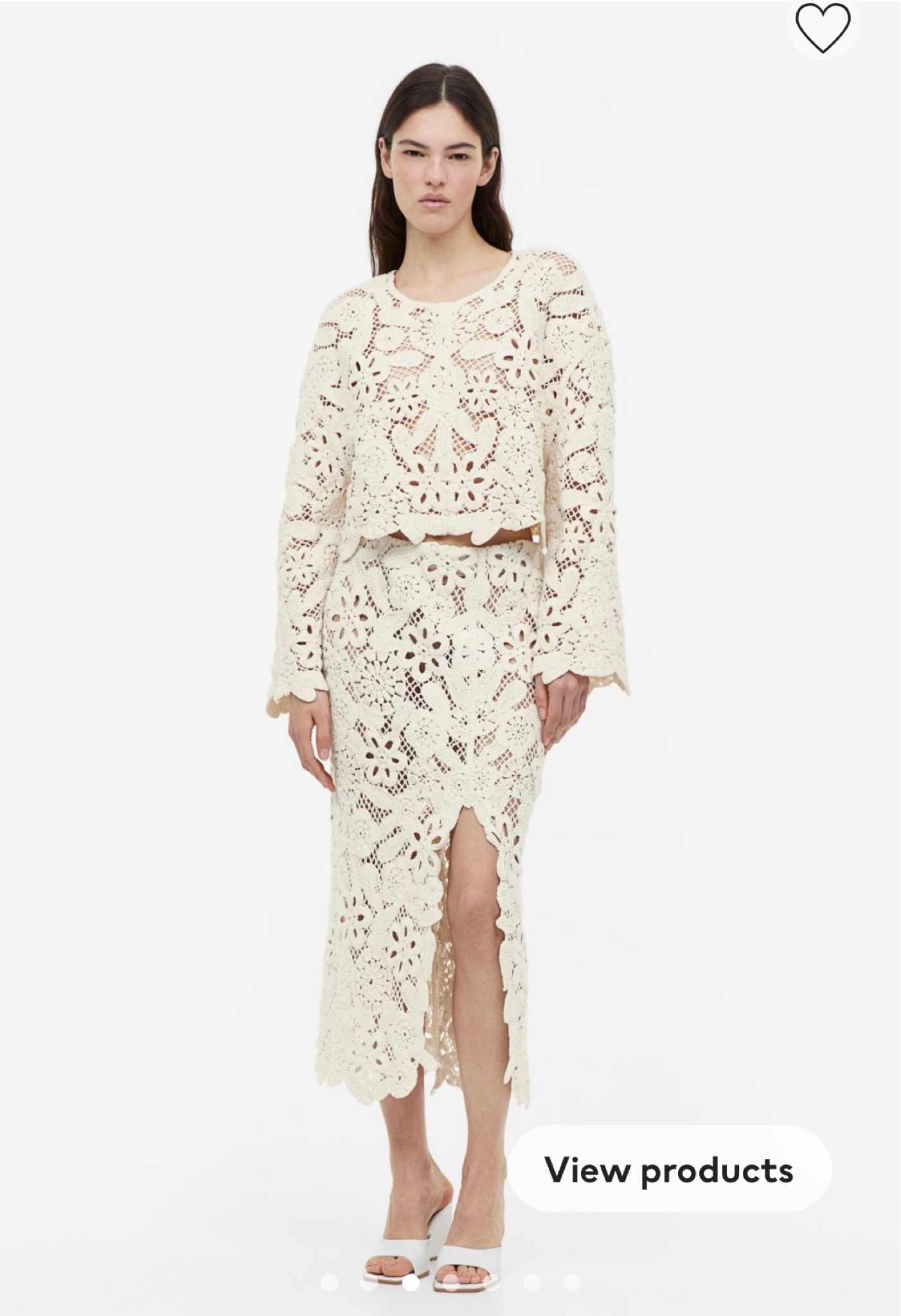 H&M crochet set
Crochet skirt
Crochet top 


#LTKtravel #LTKunder100 #LTKSeasonal