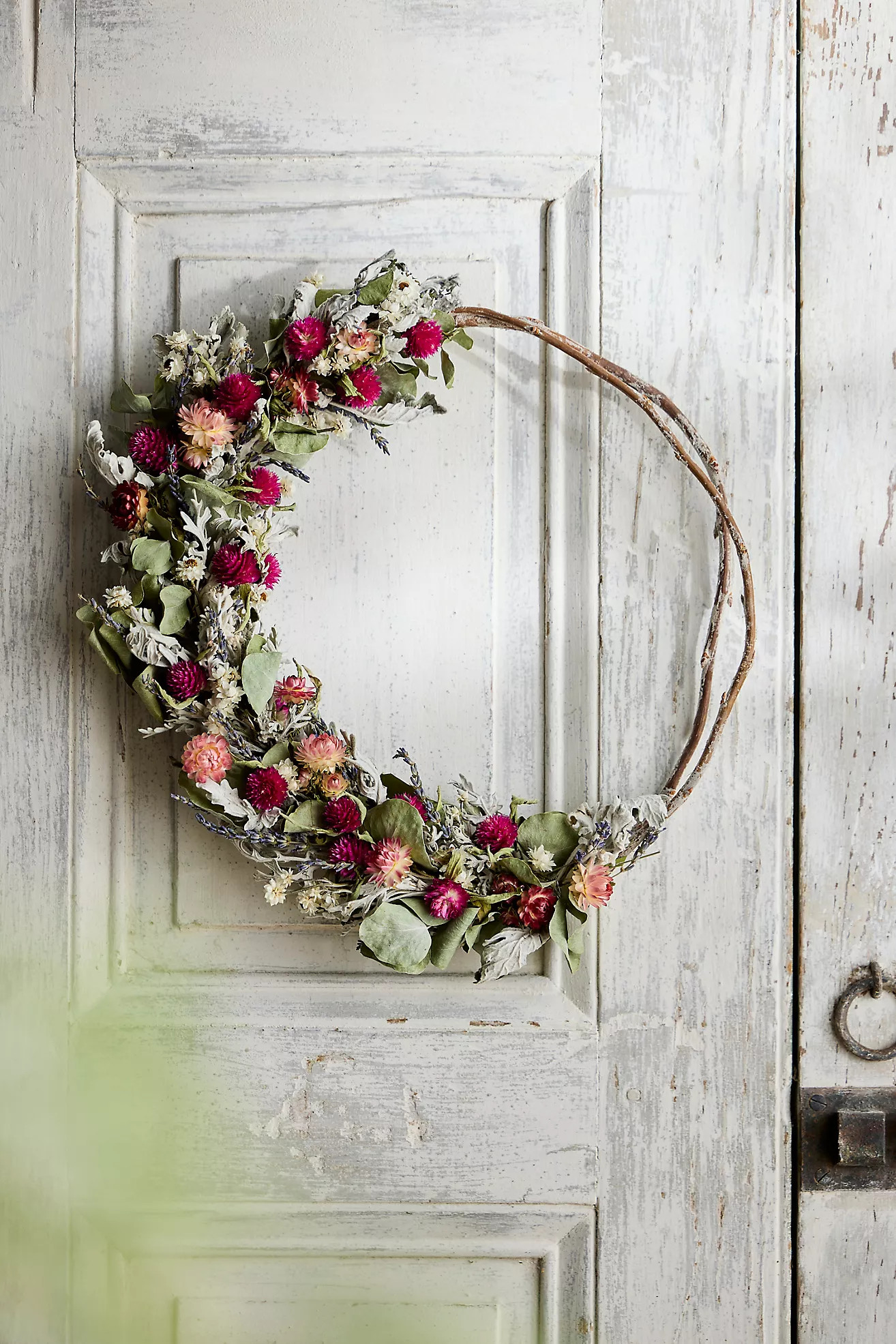 Fernwood Flower Farm Winter Wreath | Anthropologie (US)