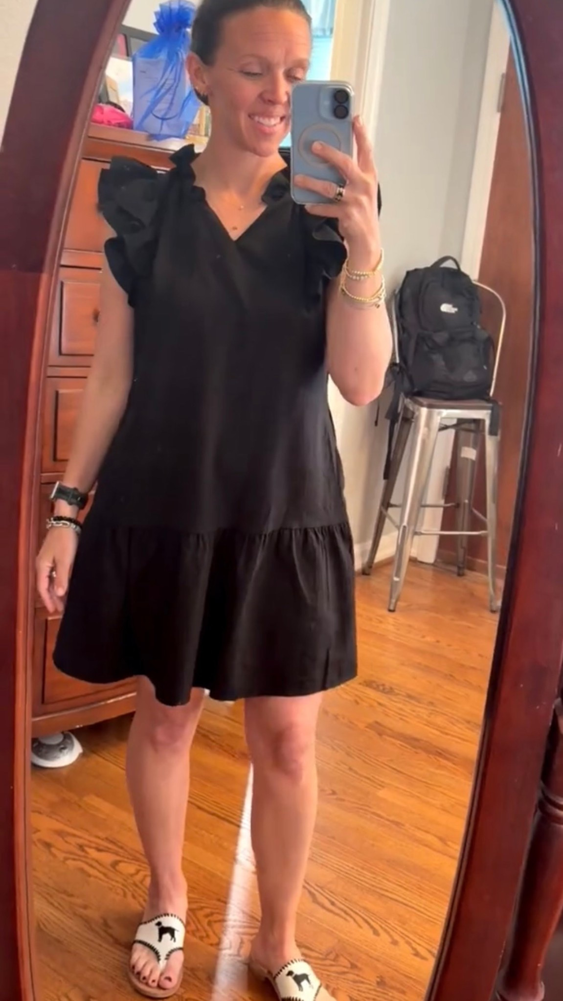 I love this dress!  It comes in more colors, has pockets, is light weight, very comfy, a slight stretch to the fabric.  Perfect for summer and would look so cute with cowboy boots, too! 


#amazon #prime #ruffledress #dress #falloutfit #datenightoutfit #countryconcertoufit #summerdress #vacationoutfit

#LTKU #LTKOver40 #LTKSaleAlert