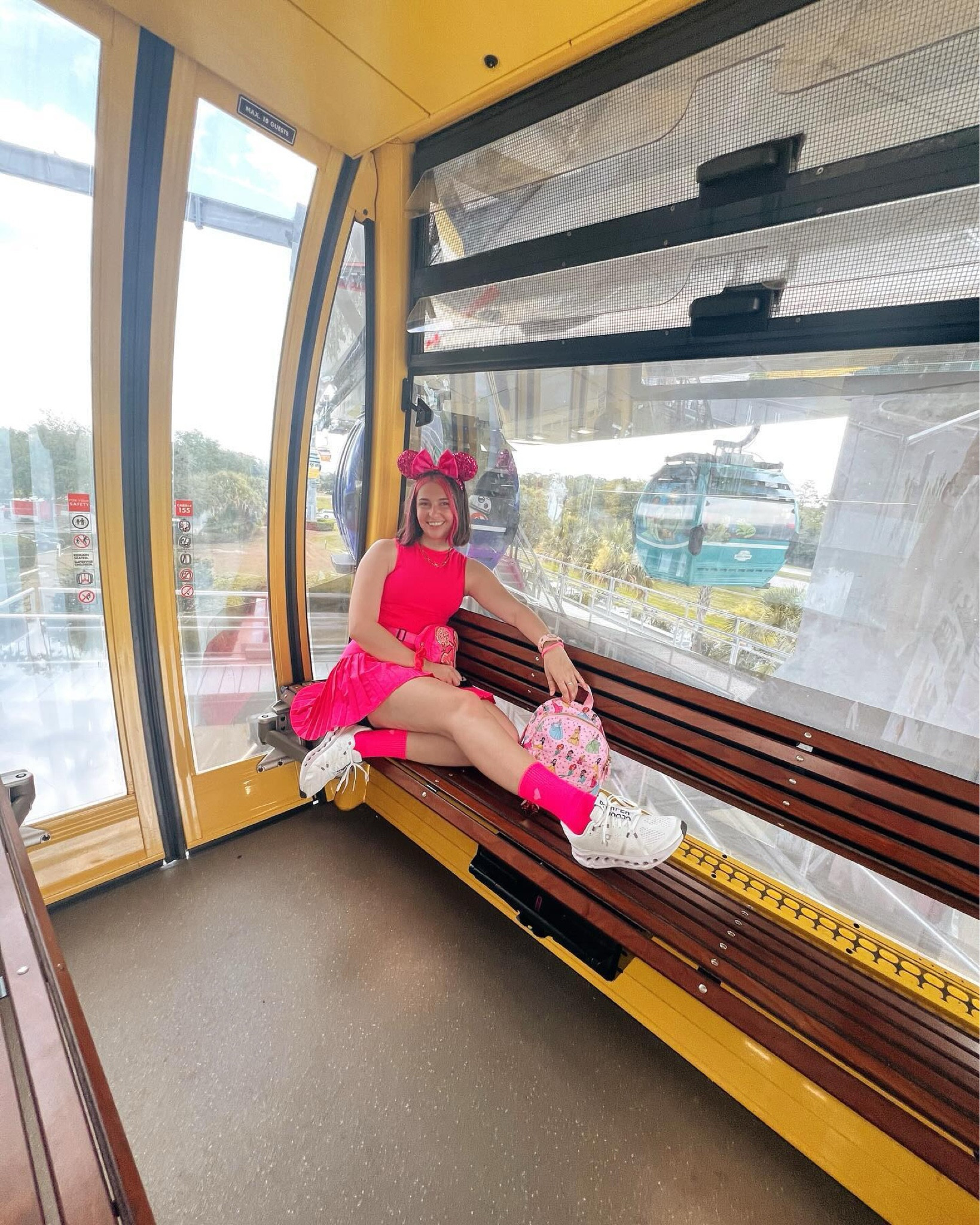 is it really a Disney trip without a ride on the Skyliner? ✨💖