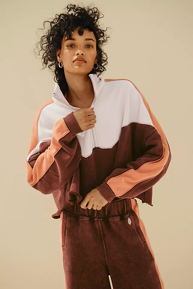 Split Second Half Zip Pullover | Free People (Global - UK&FR Excluded)