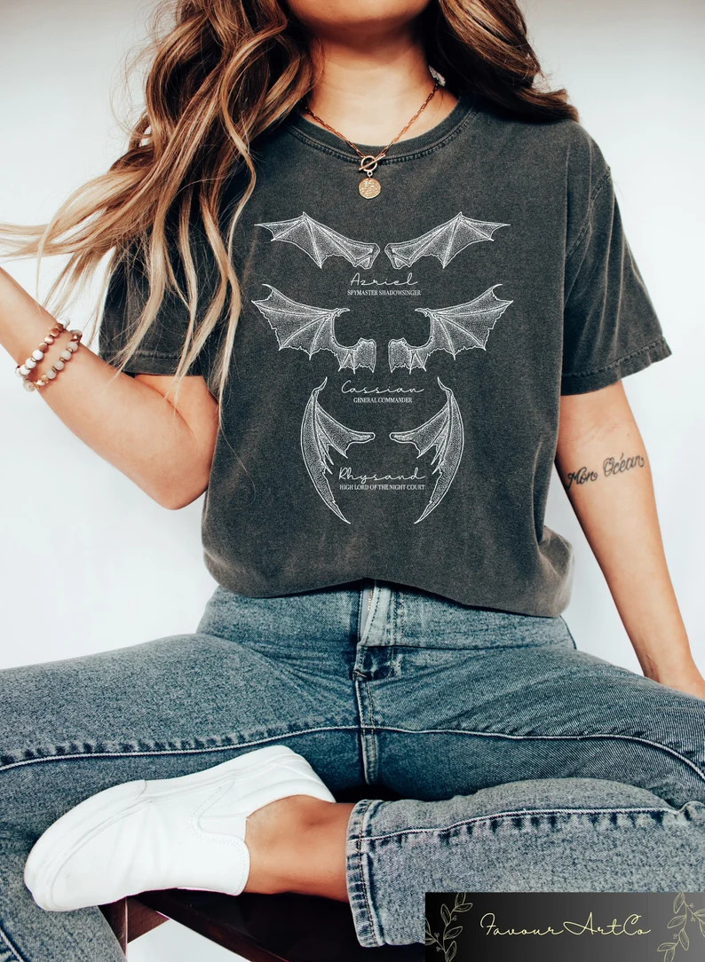 The Bat Boys Shirt, Acotar Velaris Shirt, the Night Courts Shirt, Acotar Bat Boys Sweatshirt, Aco... | Etsy (US)