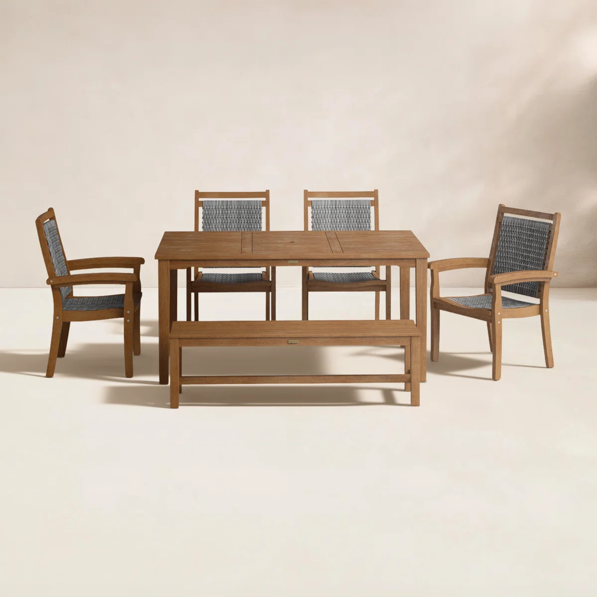 Fleur 7 - Person Patio Dining Set with Rectangular Table | Wayfair North America