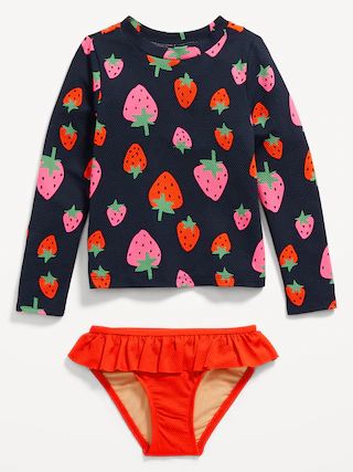 Ruffle-Trim Bikini Swim Set for Toddler and Baby | Old Navy (US)