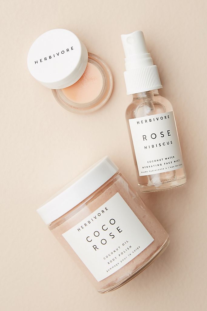Herbivore Botanicals Coco Rose Luxe Hydration Gift Set | Anthropologie (US)