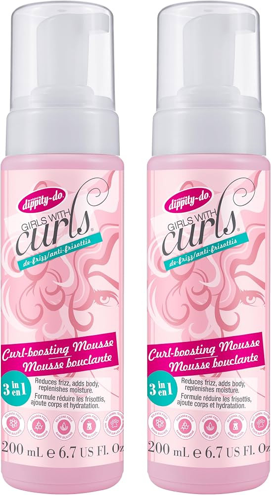 Dippity Do Girls with Curls Enhancing Mousse - 2 Pack | Amazon (US)