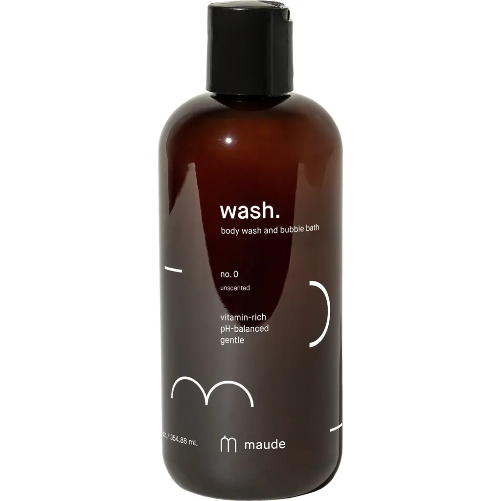 maude Wash No. 0 Unscented Body Wash & Bubble Bath at Nordstrom, Size 12 Oz | Nordstrom