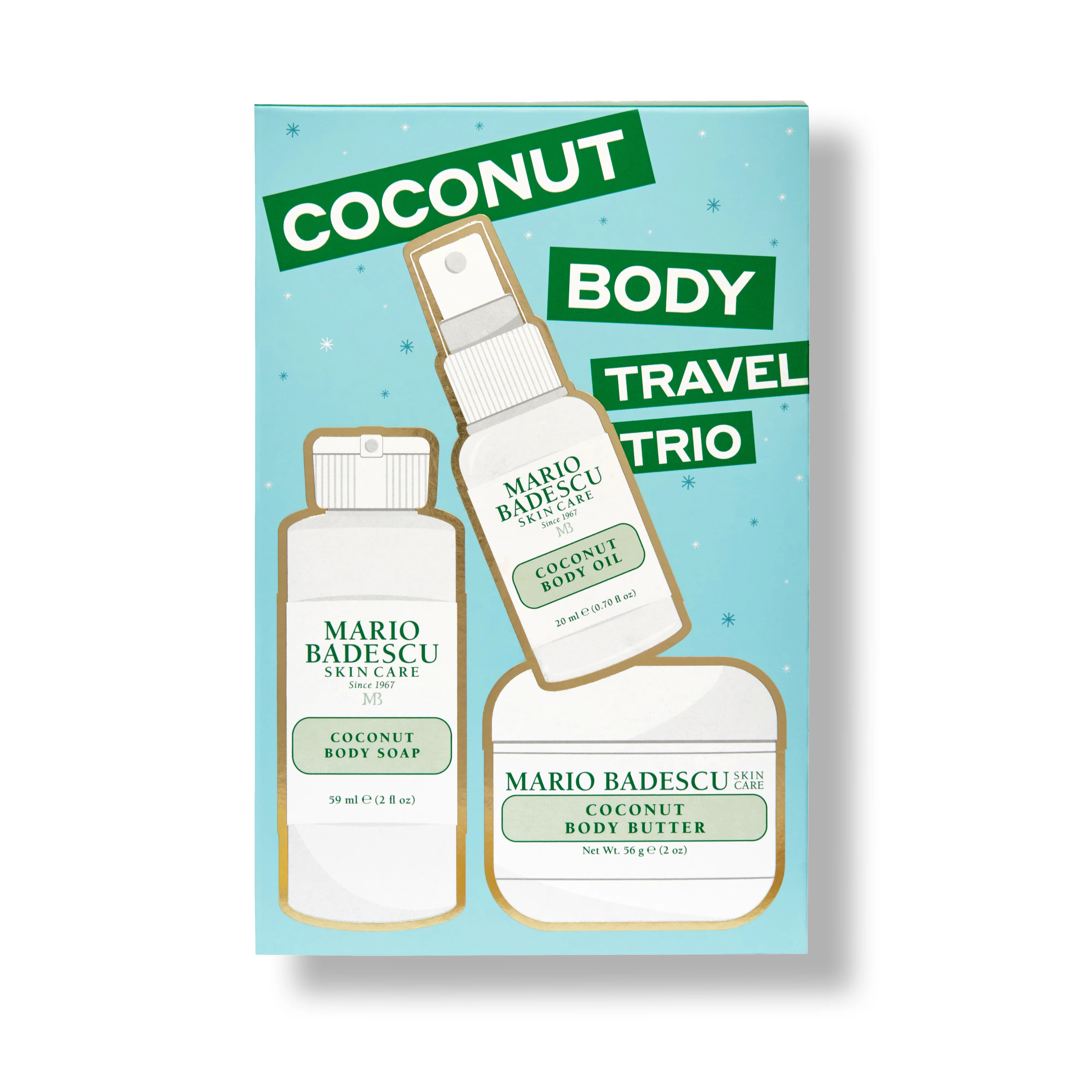Coconut Body Travel Trio | Mario Badescu