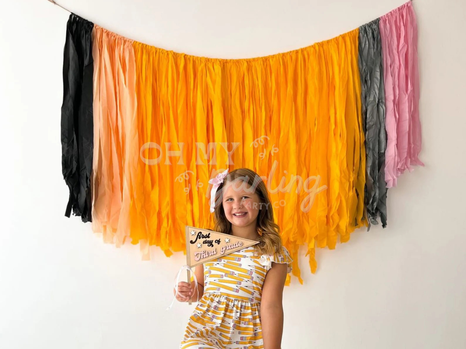 One Sharp Pencil Fringe Backdrop Classroom Decor Teacher Gift Teacher Appreciation Gifts fringe B... | Etsy (US)