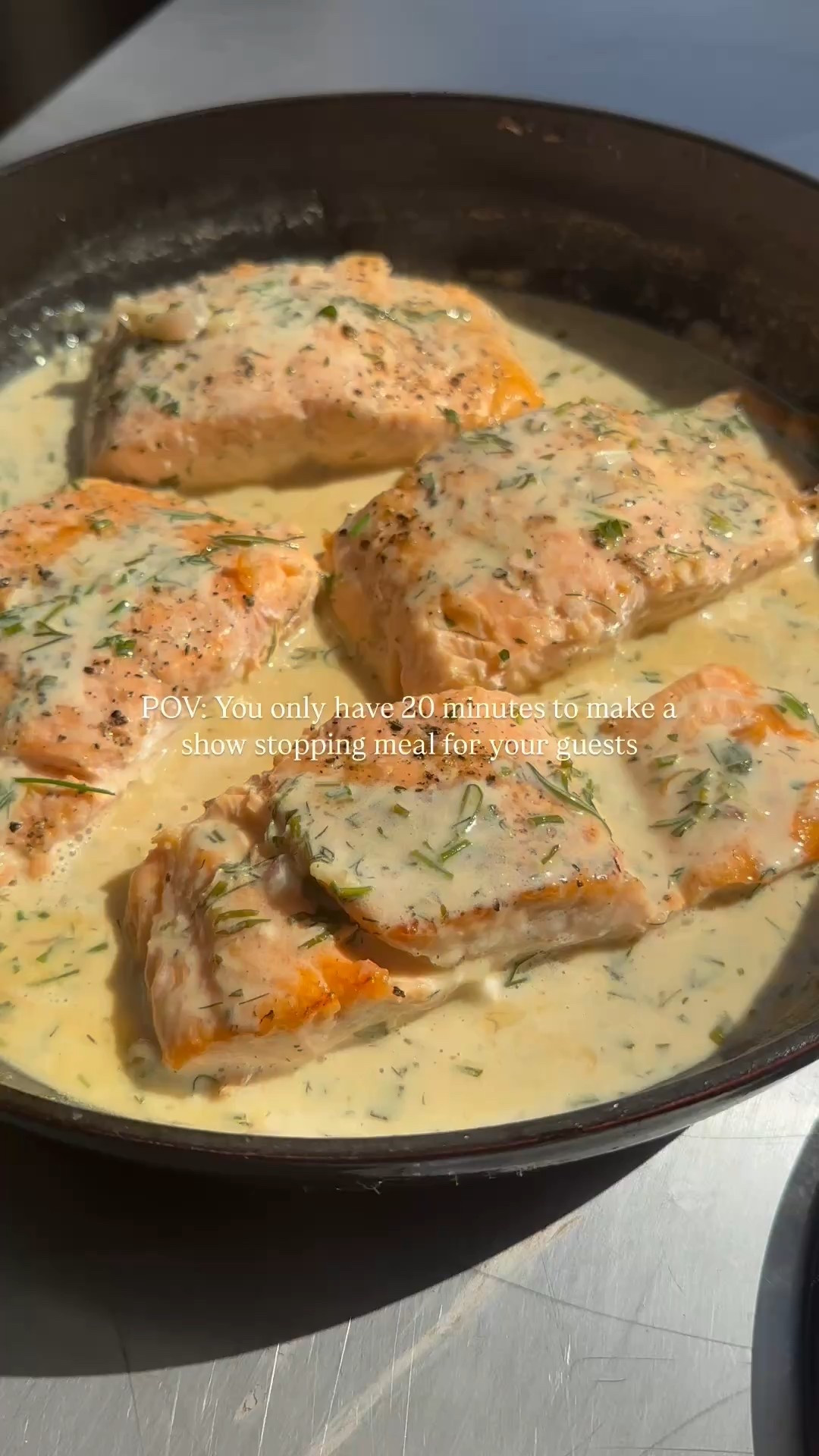 Spring into salmon season! 🐟✨ This Creamy Spring Salmon is my latest obsession - simple enough for weeknights but fancy enough to impress dinner guests! Perfectly seared salmon swimming in a dairy-free coconut milk sauce with Dijon and white wine, brightened with lemon and fresh herbs (hello chives, dill and tarragon!) 🌿 Simple, impressive, and bursting with spring flavors! Even better - this one is already on the blog! 

https://thedefineddish.com/creamy-spring-salmon/

#LTKSpringSale #LTKHome #LTKWatchNow