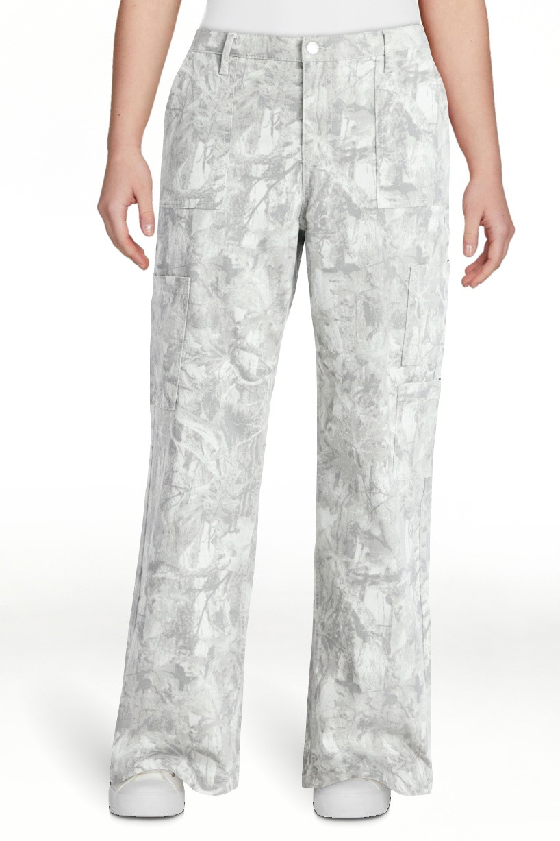 No Boundaries Cargo Wide Leg Jeans, 31.5" Inseam, Women's | Walmart (US)