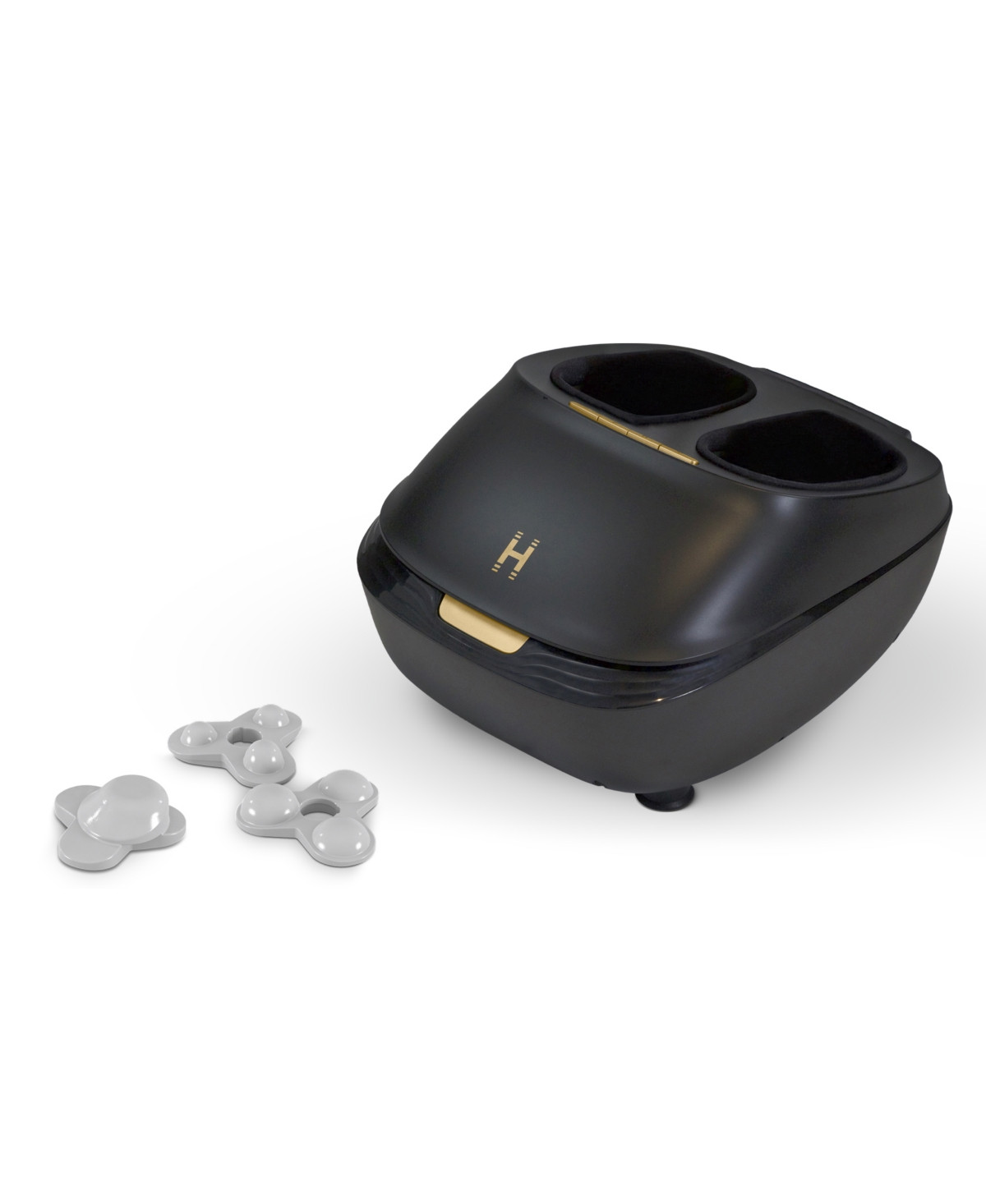 Homedics ModMassage Shiatsu Air Foot Massager with Heat - Black | Macy's