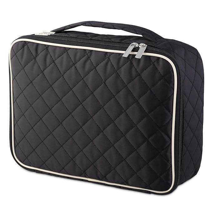 Ellis James Designs Extra Large Makeup Bag With Compartments - big makeup bag organizer, large co... | Amazon (US)