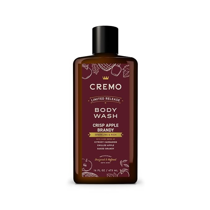 Cremo Body Wash for Men, Crisp Apple Brandy, 16 Fl Oz | Amazon (US)