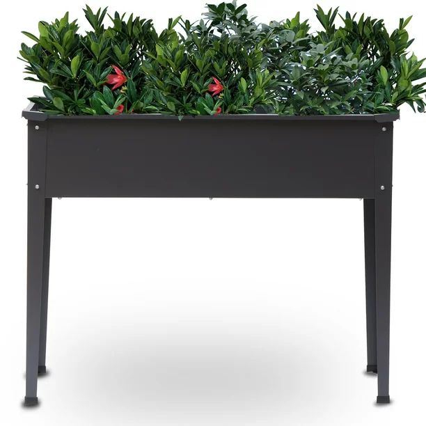 Dulce Domi Easy Moving Metal Raised Garden Bed for Outdoor Backyard, Outdoor Planters 40x12x31.5i... | Walmart (US)