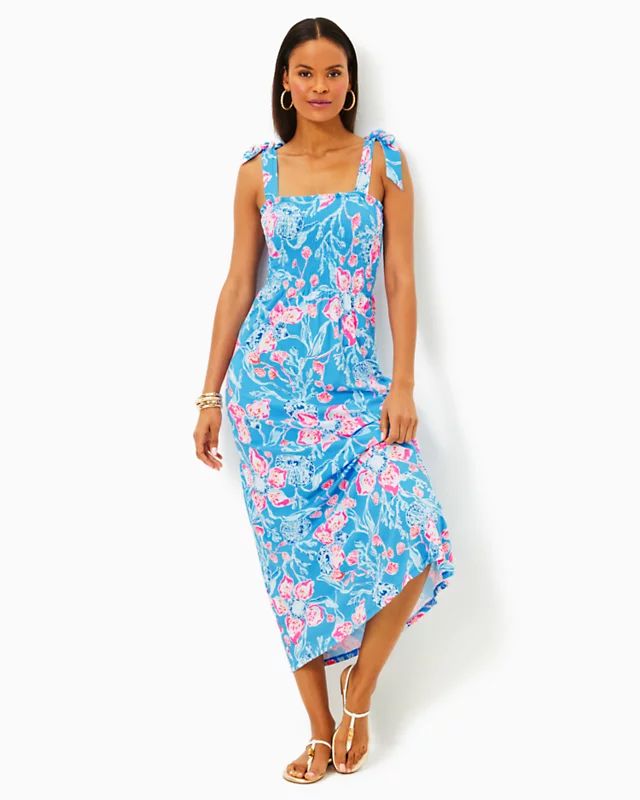 Kailua Smocked Maxi Dress | Lilly Pulitzer | Lilly Pulitzer