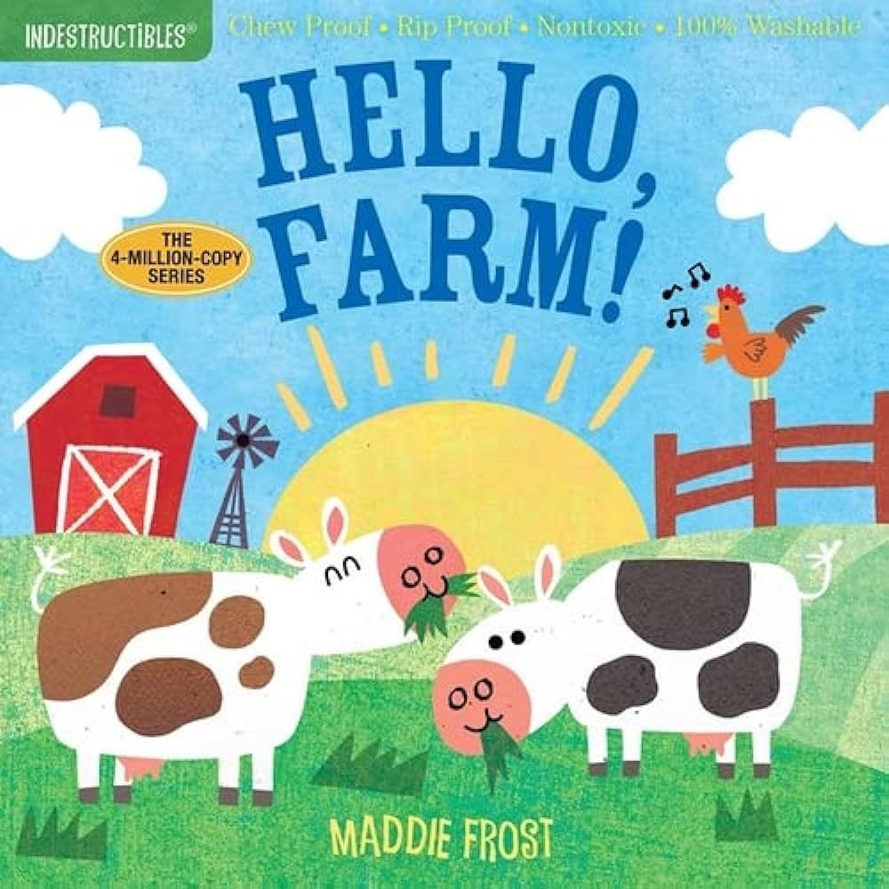 Indestructibles: Hello, Farm!: Chew Proof · Rip Proof · Nontoxic · 100% Washable (Book for Bab... | Amazon (US)