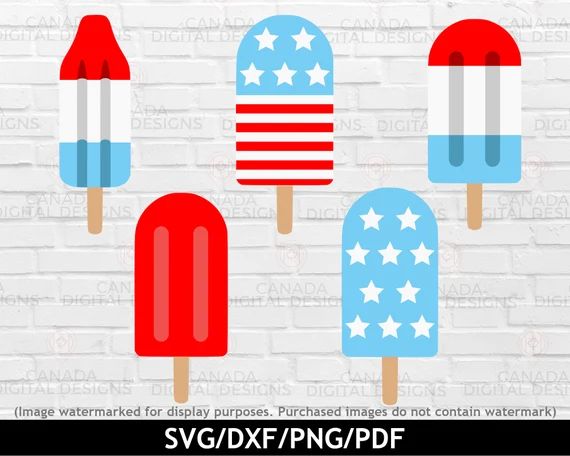 4th of July Svg Patriotic Svg Patriotic Popsicle Png Bomb | Etsy | Etsy (US)