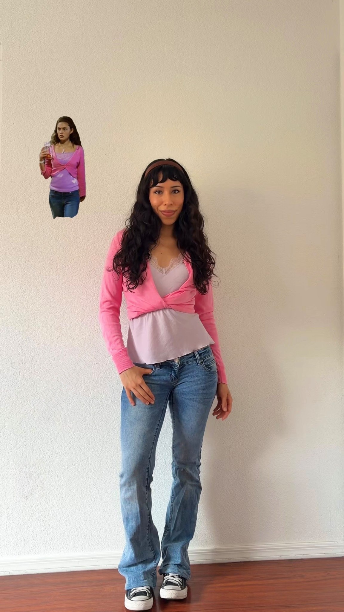 Cleo Sertori h2o outfits: cami is old VS, jeans American brat 