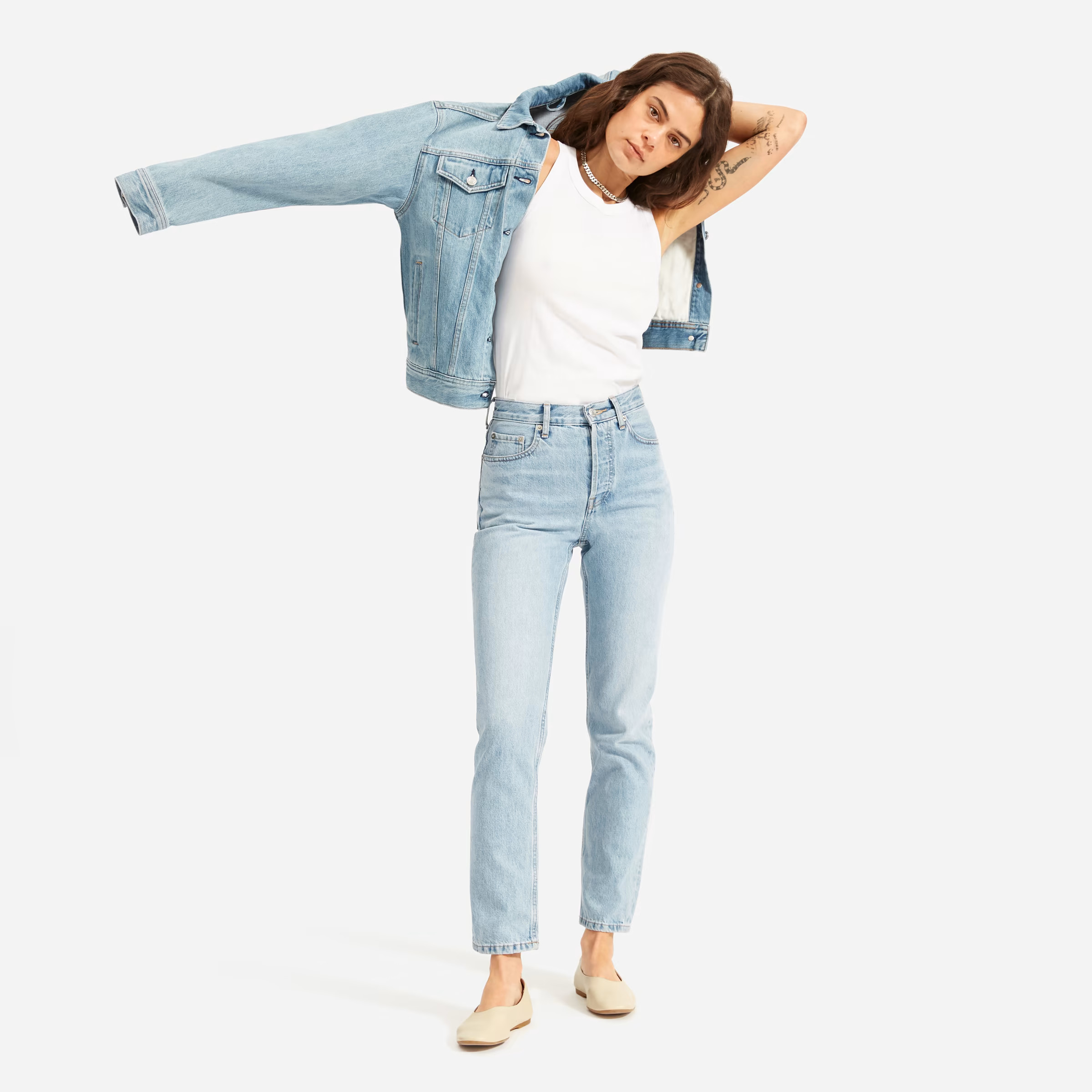 The ’90s Cheeky Straight Jean | Everlane