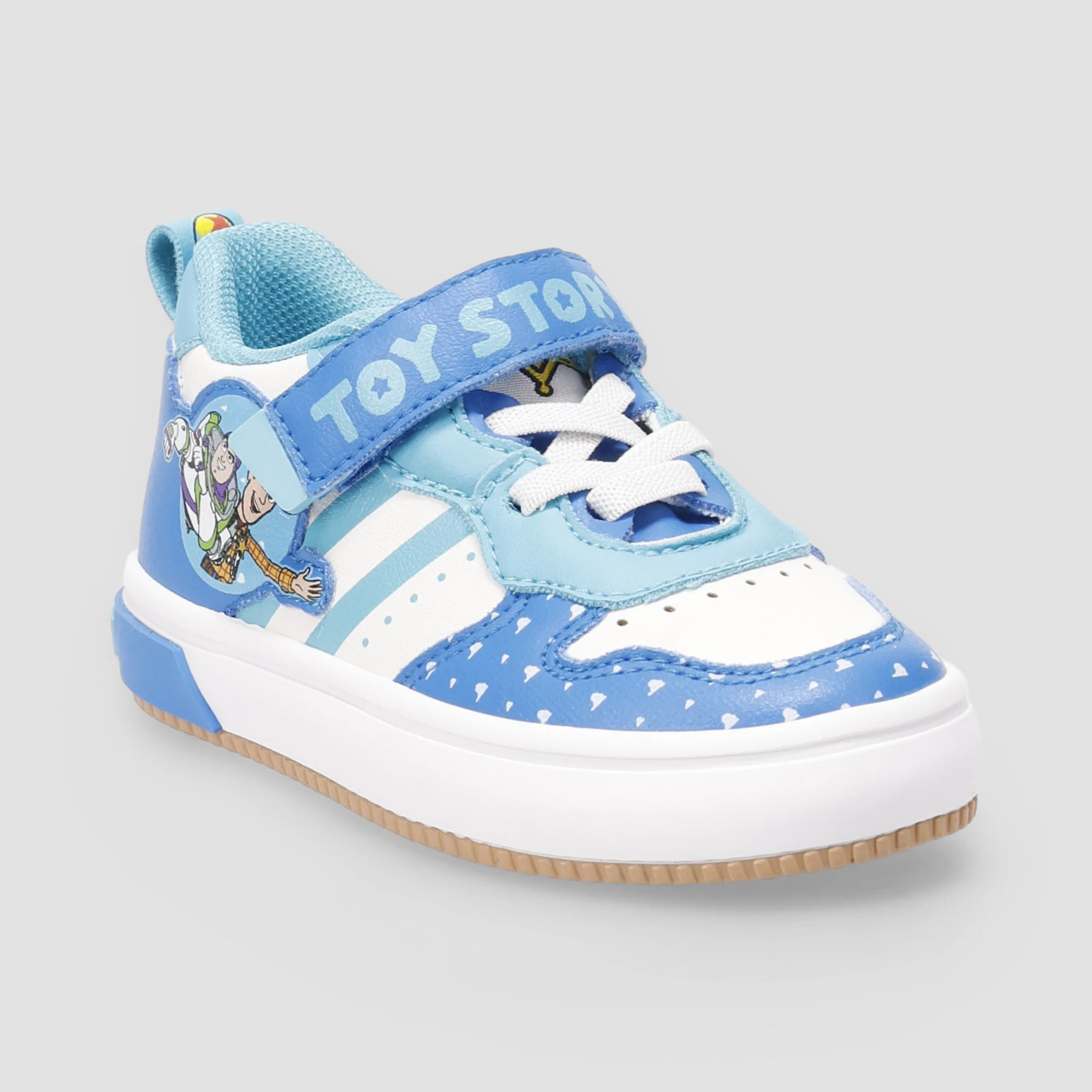 Disney / Pixar's Toy Story Buzz Lightyear & Woody Toddler Boys Lace-Up Sneakers With Strap | Kohl's