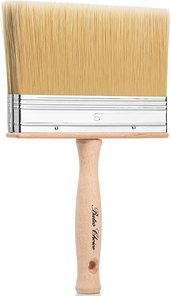 Bates- Deck Stain Brush, 6 Inch, Wooden Handle, Stain Brushes for Wood, Deck Brush, Large Paint B... | Amazon (US)