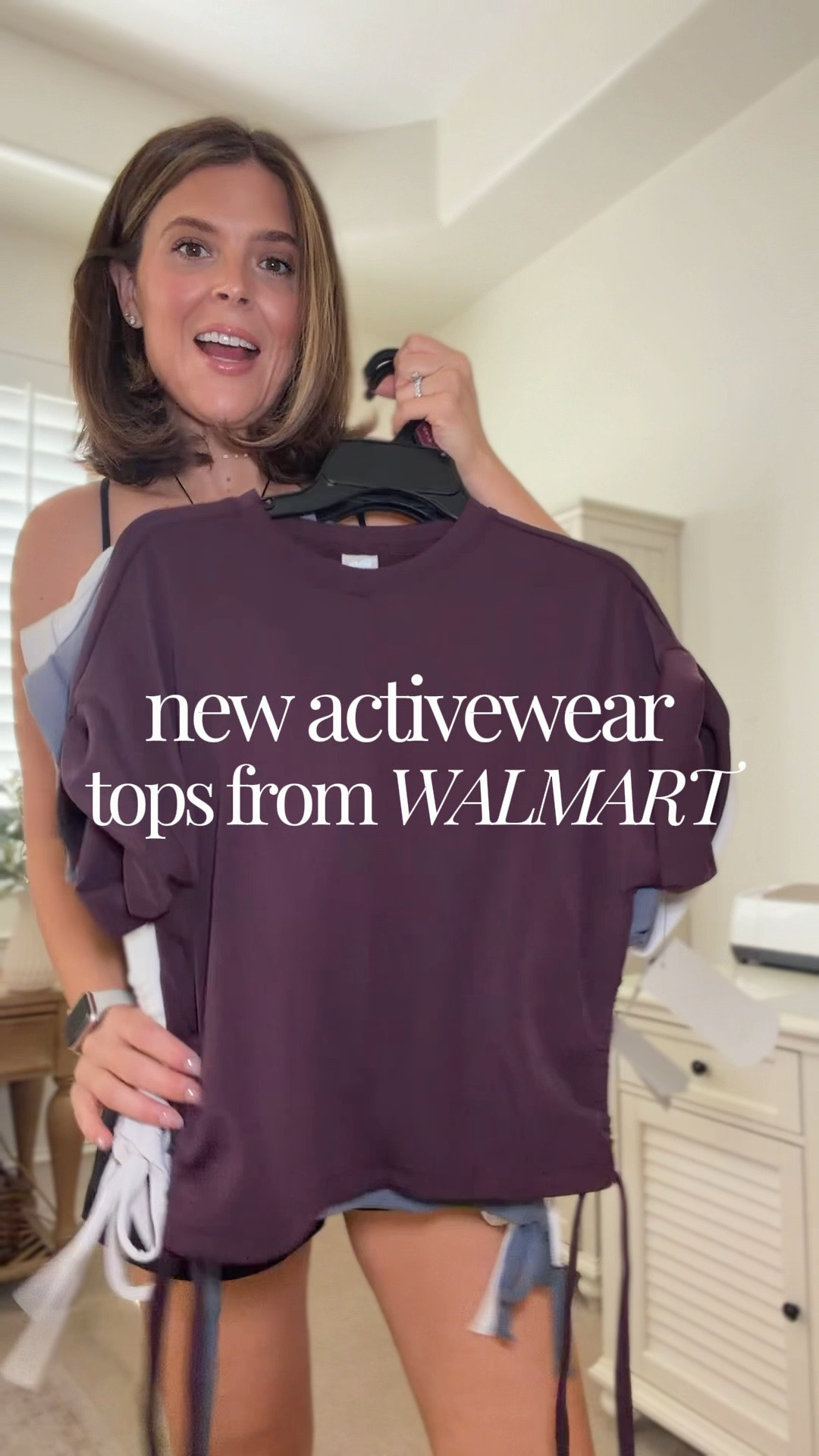 Avia ScubaKnit Top with Adjustable Side Ties, $16 at Walmart. Soft sandwashed fabric that cinches or relaxes with the side ties. Loved it so much I got it in 3 colors.

#LTKActive #LTKfitnessgoals #LTKMidsize