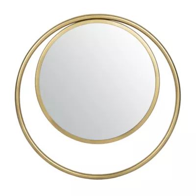 Safavieh Wonder 23.8-Inch Round Mirror in Bronze | Bed Bath & Beyond