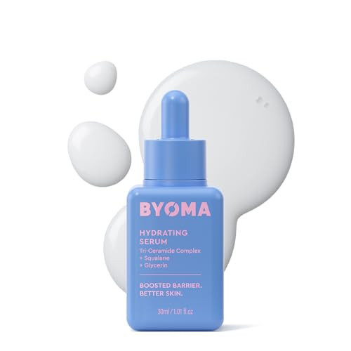 BYOMA Hydrating Serum - Moisturizing Facial Serum with Squalane, Glycerin & Ceramides - Hydrating for Glowing, Dewy Skin - 1.01 fl. oz | Amazon (US)