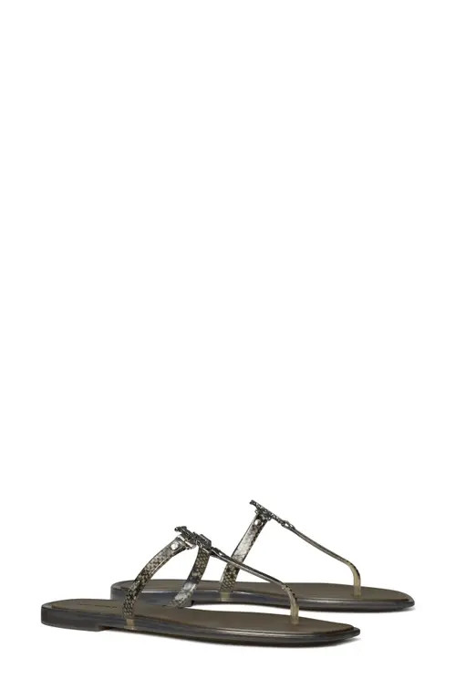 Tory Burch Roxanne Jelly Sandal in Ash Brown/Silver at Nordstrom, Size 10 | Nordstrom
